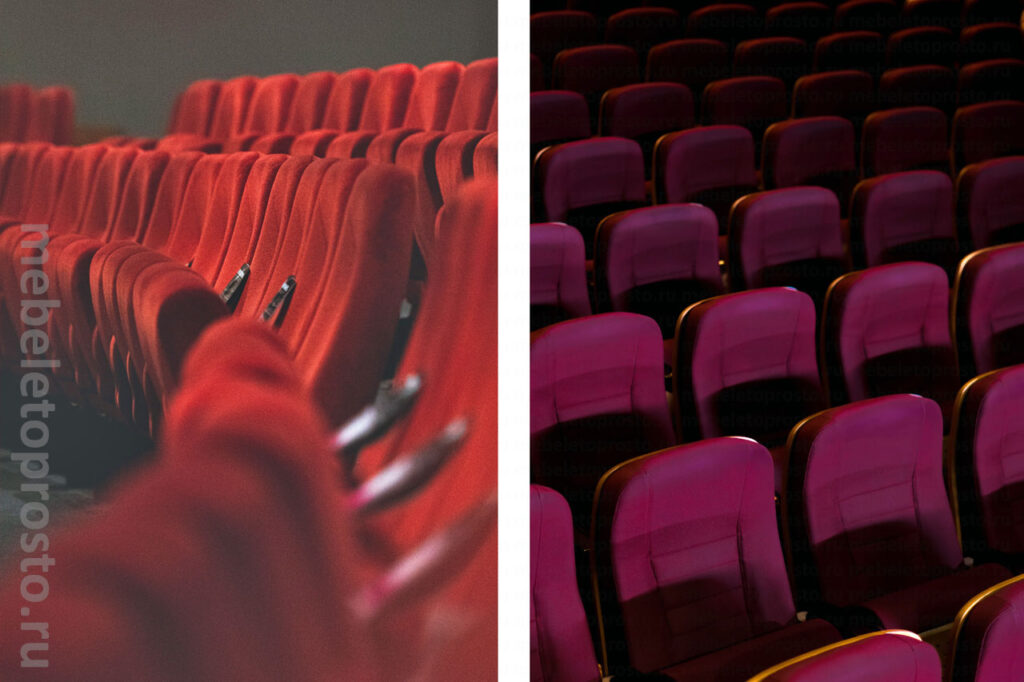 Многоместные кресла для театров и актовых залов фото